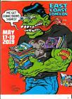 EAST COAST COMICON, May 17-19 2019, 16pp mag size program book, guests, artists