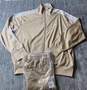 Adidas Adicolor Classics Firebird Track suit Mens M Jacket & Pants Magic Beige - Picture 1 of 21