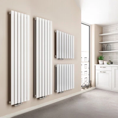 Design Paneelheizkörper Heizwand Heizkörper Flach Badheizung Vertikal Horizontal - Bild 1 von 4