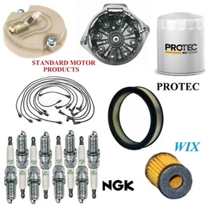 Tune Up Kit Filters Cap Spark Plugs Wire For CHEVROLET EL CAMINO V8 6.6L 1970 - Picture 1 of 1