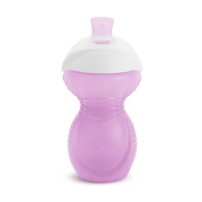 Munchkin Click Lock Chew Proof Sippy Cup 296ml Bite-Resistant Cup PURPLE