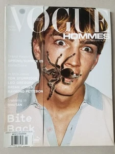 Hommes Vogue Paris N.01 Spring Summer 05 Bite Back VG Cond. Rare - Imagen 1 de 4