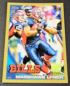 2010 Topps Gold 2010/2010 Marshawn Lynch #112  - Picture 1 of 2