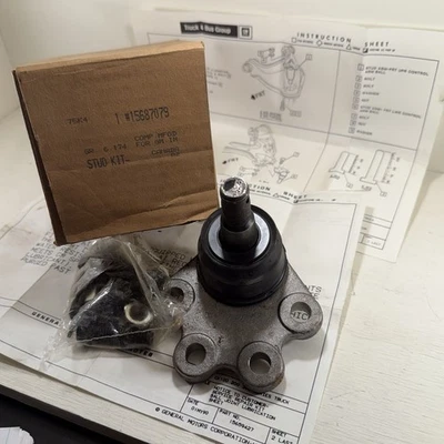 Nuevo kit de rótula inferior delantera OEM GM 15687079 1992-96 camionetas Chevy GMC suburbanas Foto 1 de 4