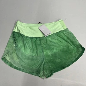 Nike Trail FN2647-376 Women's Sz M Green 3" Repel Mid-Rise Lined Running Shorts - Picture 1 of 7