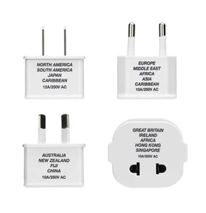 Travel Smart polarisiert 12W Netzteil Stecker 4-teiliges Set - Bild 1 von 12