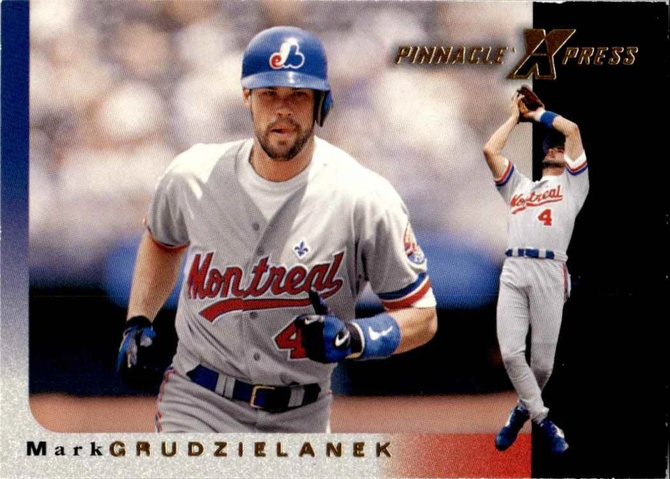 1997 Pinnacle X-Press Mark Grudzielanek Montreal Expos #83 16987 - Image 1 of 2