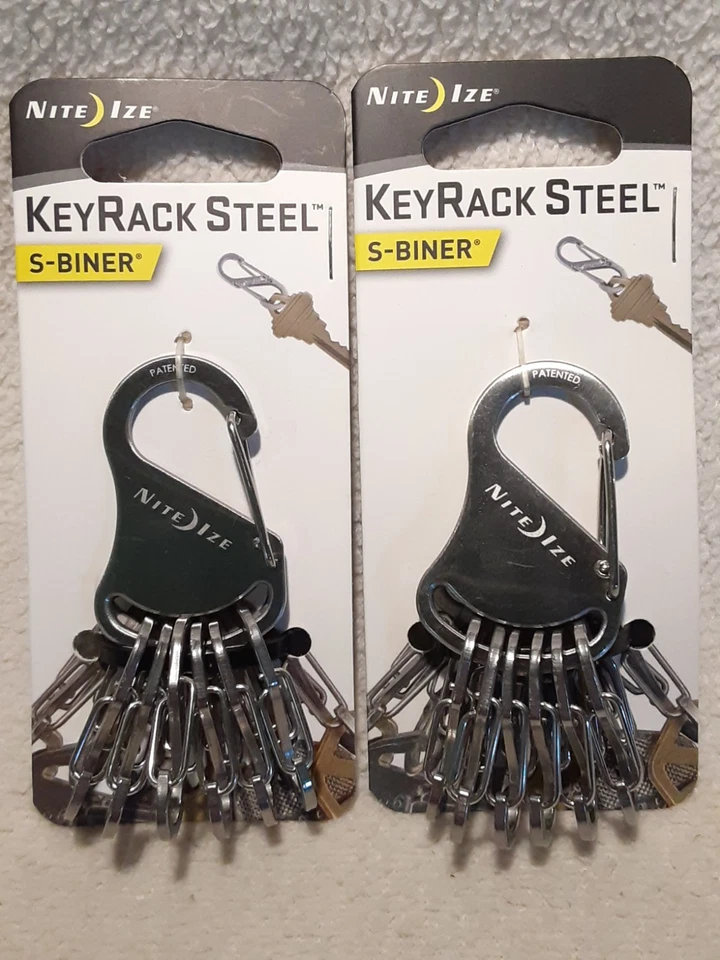 Nite Ize KRS0311 Key Rack Stainless Steel Silver