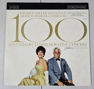 Mildred Miller / Arthur Fiedler – 100th Anniversary Com Concert Vinyl LP JH-I00S - Picture 1 of 5