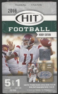2006 HIT Football Cards - Factory Sealed Hobby Box - Picture 1 of 1