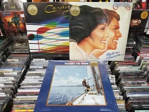 CARPENTERS - PASSAGE + MADE IN AMERICA + TICKET TO RIDE - 3 LP SET - NEW/SEALED - Picture 1 of 1