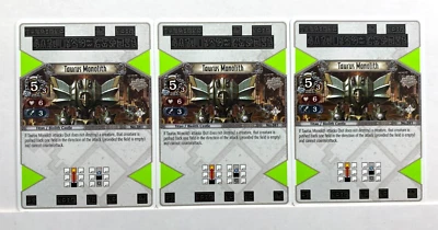 VTG Sony PS3 Eye Judgment English Series 1 (x3) Wizards Taurus Monolith #081 TCG - Image 1 of 2