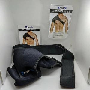 Shoulder Brace Brandit Black Comfortable Fit #542 - Picture 1 of 11