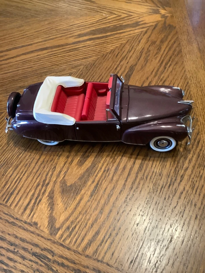 1941 LINCOLN CONTINENTAL LTD. ED.  FRANKLIN ESTADO PERFEITO ESCALA 1/24. - Imagem 1 de 1