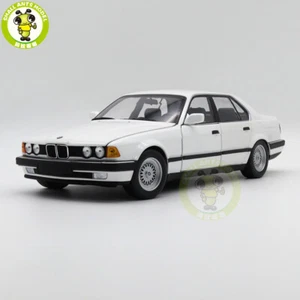 1/18 BMW 730i E32 1986 Minichamps White Diecast Model Toy Car Gifts For Father - Picture 1 of 14