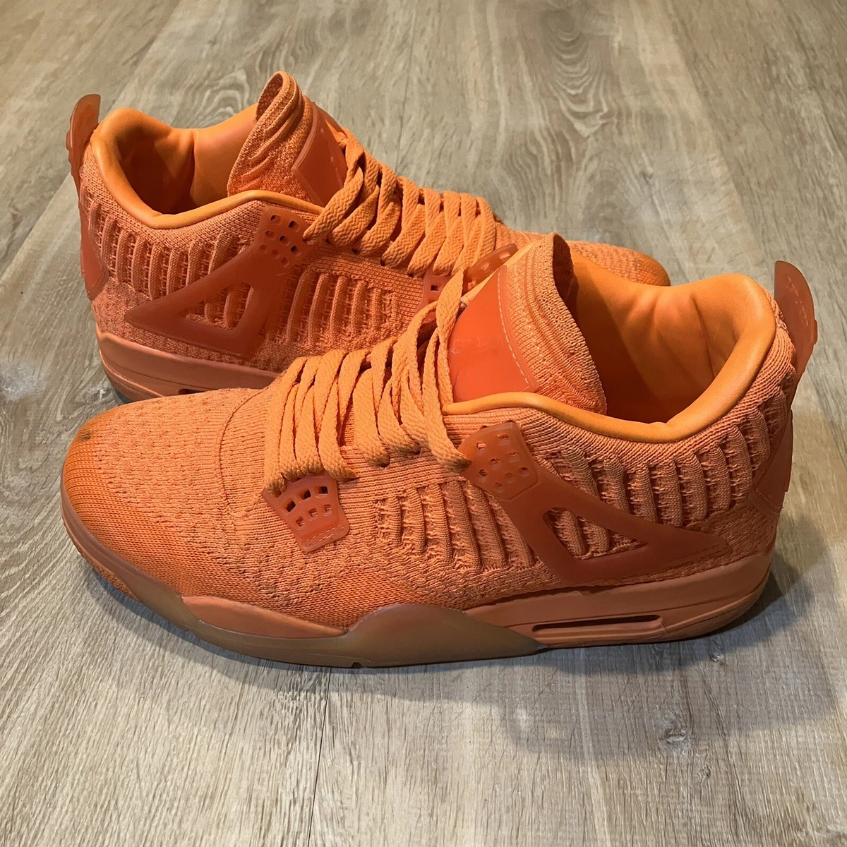 Jordan 4 Retro Flyknit Total Orange for Sale | Authenticity