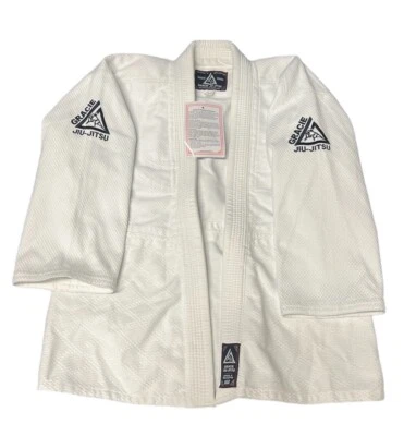 Nuevo con etiquetas Gracie Marca Jiu-Jitsu Gi Top Solo Uniforme Adulto 2/150 Foto 1 de 4