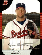 2005 Bowman Draft Baseball #2 Kyle Davies