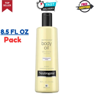 Neutrogena Fragrance-Free Body Oil Light Sesame Formula Dry Skin Moisturizer.. - Picture 1 of 6