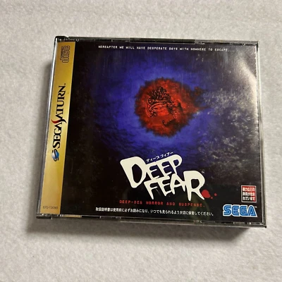 USED DEEP FEAR Sega Saturn Deep Fear SS JAPAN - Image 1 of 4