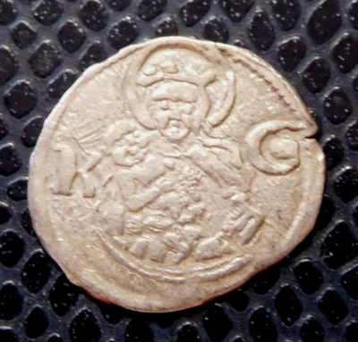 HUNGARY / LUDOVICUS II. (1516-1526) / SILVER OBULUS 2./  K-G - Image 1 of 2