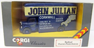 Bedford O series Pantechnicon John Julia Moving van Corgi Classics 97080 England - Image 1 of 2