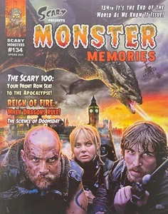 REIGN OF FIRE - THE SCARY 100 Spring 2024 SCARY MONSTER MEMORIES Magazine NEW - Picture 1 of 3