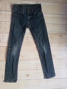 Pantalones de mezclilla Levis 511 para mujer talla 28 X 30 pierna recta tiro medio azul - Imagen 1 de 11