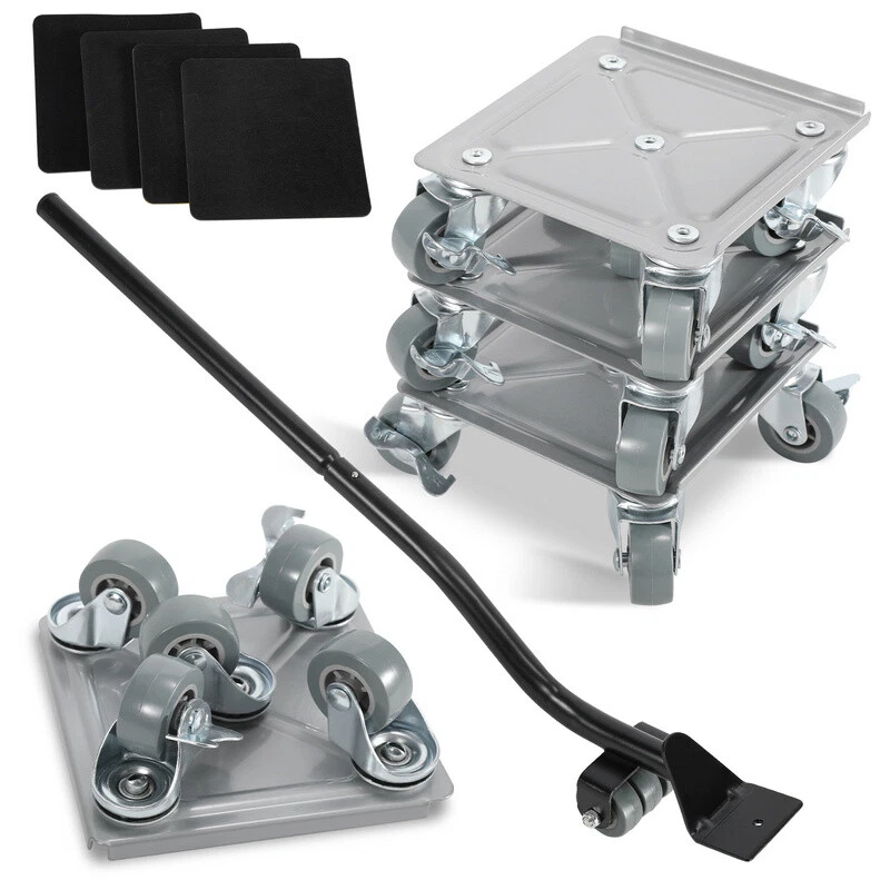 4/8tlg Transportroller Set 600 kg Möbelheber Umzughelfer Möbelrollen Möbelrücker - Bild 1 von 4