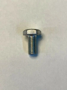 1/4"-28 X 1/2 Fine Thread Hex Cap Screw Bolt Fastener Grade 5 Zinc sae (100) - Picture 1 of 2