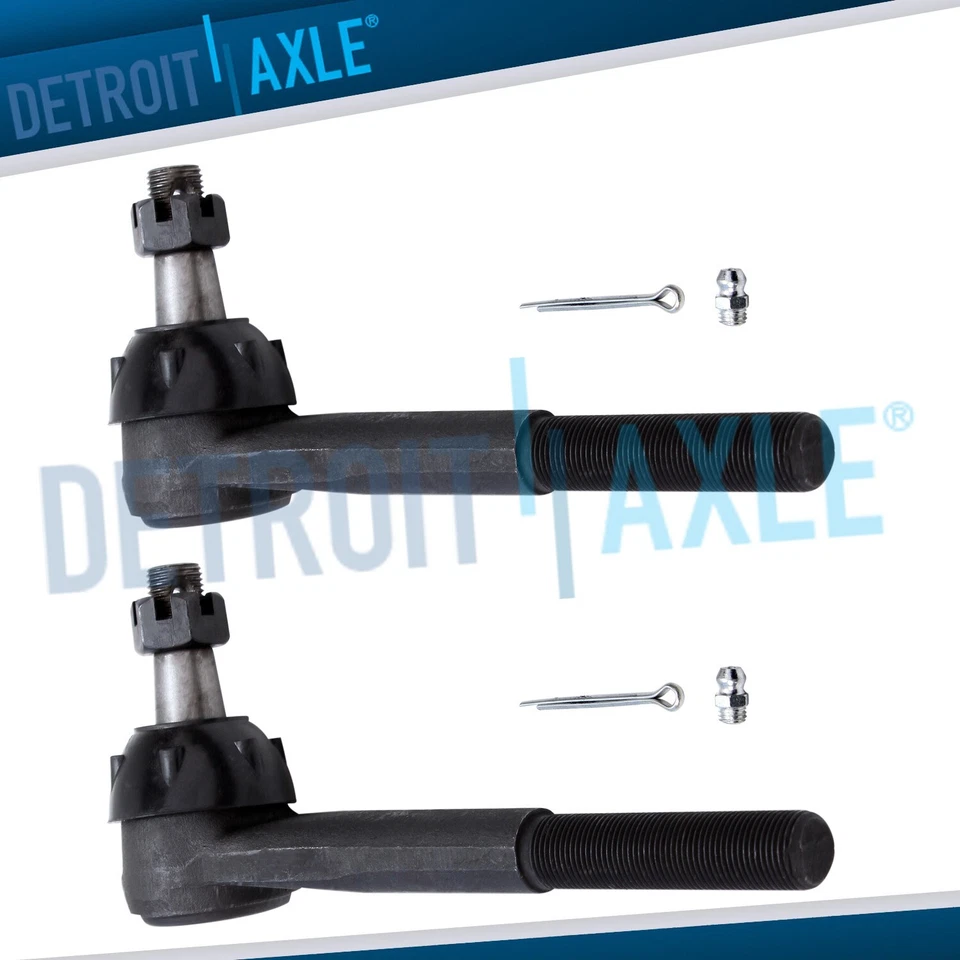 Nuevo (2) eslabones de extremo de varilla de amarre exterior para Chevy G10 G20 G30 GMC G1500 G2500 G3500 Foto 1 de 4