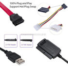 SATA/PATA/IDE Drive to USB 2.0 Adapter Converter Cable for 2.5/3.5 Hard Drive F