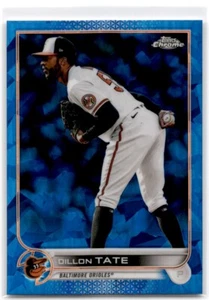 2022 Topps Chrome Update Sapphire Dillon Tate Baltimore Orioles #US25 - Picture 1 of 2