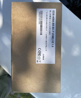 PPAQIAOZ cxcMOXA Ethernet Switch EDS-408A-SS-SC-T New Expedited Shipping #P