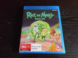 BLU-RAY - Rick And Morty Complete Season One Adult Swim Region B Pre-Owned - Picture 1 of 6