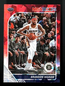 PRIZM 2019-20 BRANDON INGRAM #119 PRIZM CRACKED ICE RED PREMIUM STOCK L862 - Picture 1 of 2