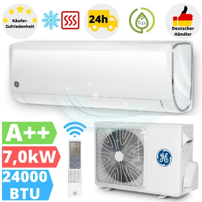 GE Appliances Prime+ Klimaanlage 7kW Klimagerät Wandgerät A++ Klima Ionisator - Bild 1 von 4