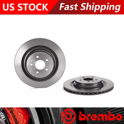 Rotores de freno recubiertos traseros Brembo para Mercedes-Benz GL350 2013-2016 Foto 1 de 4