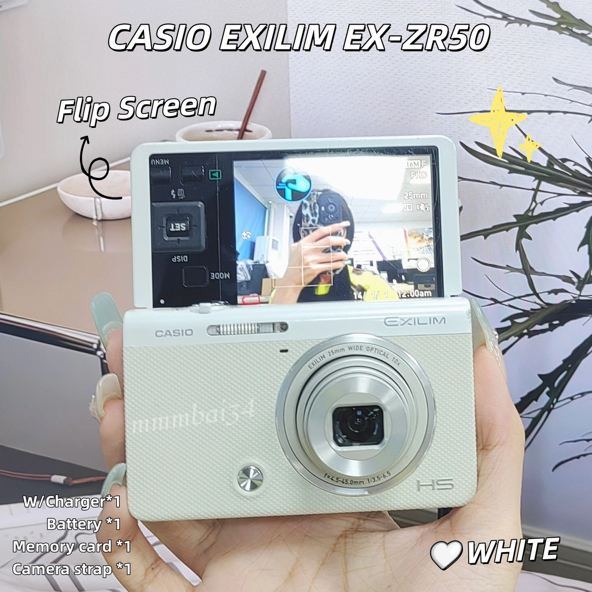 Preços baixos em Câmeras digitais Casio EXILIM ZR | eBay