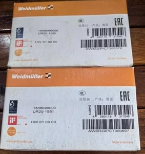 Módulo UR20-1SSI 1508090000 100% Original Weidmuller Nuevo En Caja - Imagen 1 de 9