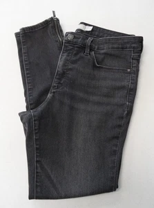 ATHLETA Sculptek Ultra Skinny Black Jeans Stretch Denim Zippers Women's Size 12 - Picture 1 of 5