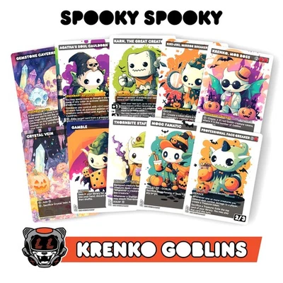 Krenko, Mob Boss X MTG Custom Altered Art | Full 100 Card EDH Deck w/ Tokens - Image 1 of 4