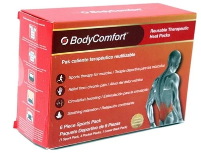 Body Comfort Reusable Heat Packs 6 Piece Sports Pack  - Image 1 of 2