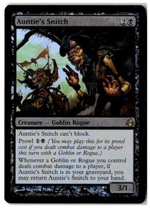 MTG Foil Auntie's Snitch - Morningtide Moderately Played English - Picture 1 of 2