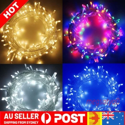 100-1000 LEDs String Fairy Lights Christmas Xmas Party Wedding Home Decor AU - image 1 of 4
