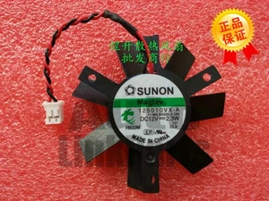 1pcs  SUNON 125010VX-A graphics card fan diameter 4.5cm hole spacing 3.2cm 2pin - Picture 1 of 1