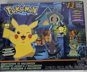 Pokemon Cuenta Regresiva para Halloween Calendario de Adviento 13 Regalos Figuras PKW2688 - NUEVO - Imagen 1 de 3
