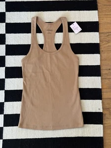Brown Tank Top Ribbed Racer Back Shirt New With Tags Wild Fable Women’s Small - Picture 1 of 6