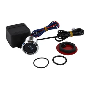 Car Ignition Switch Engine Start Push Button Keyless Entry Starter Kit 12V - Picture 1 of 11