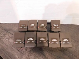 Lot of 9 BROWN X10 Lamp and Appliance Modules X10-014511 / X10-014601 - Picture 1 of 2